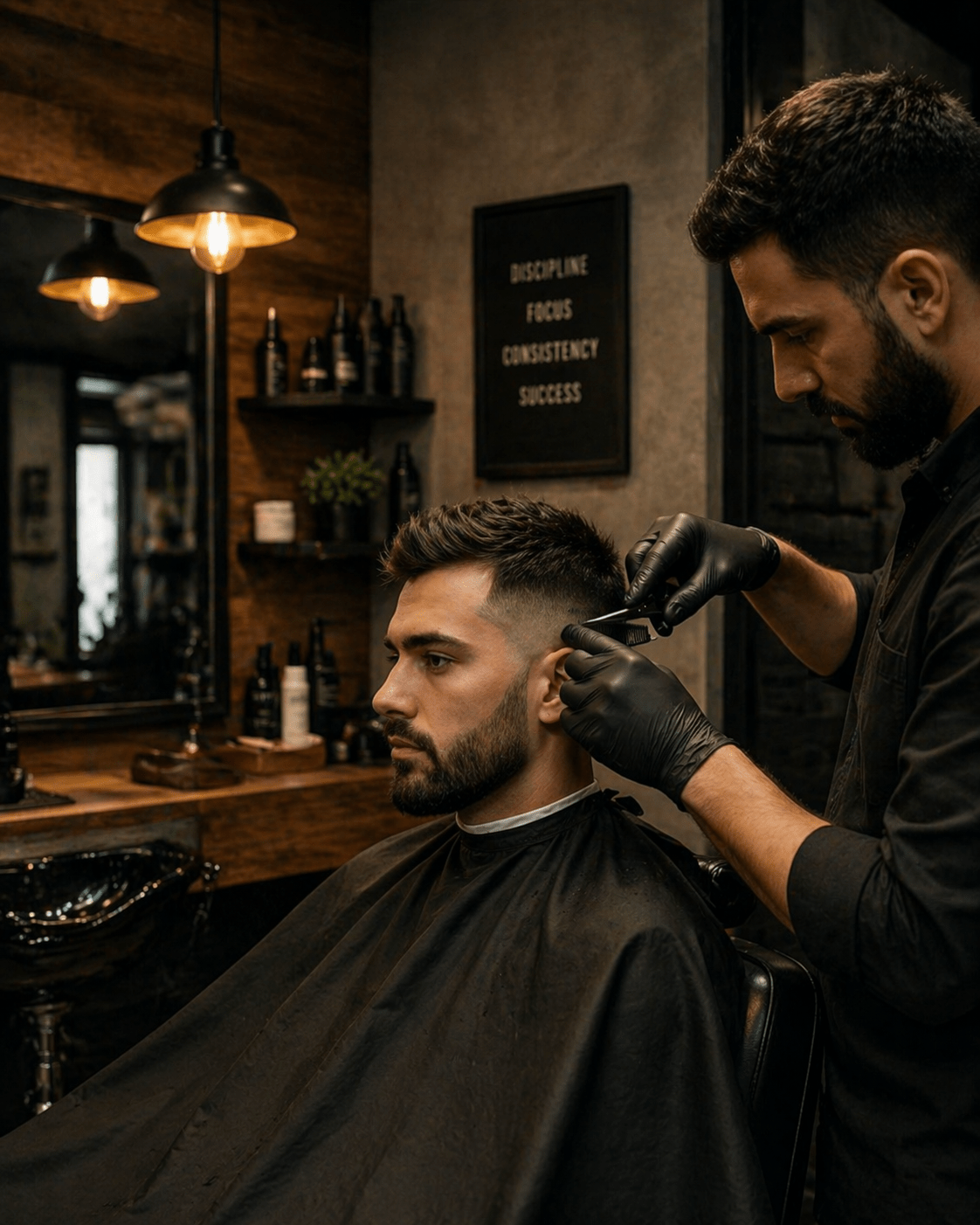 Men’s salon and grooming service at Boutique Spa Abu Dhabi