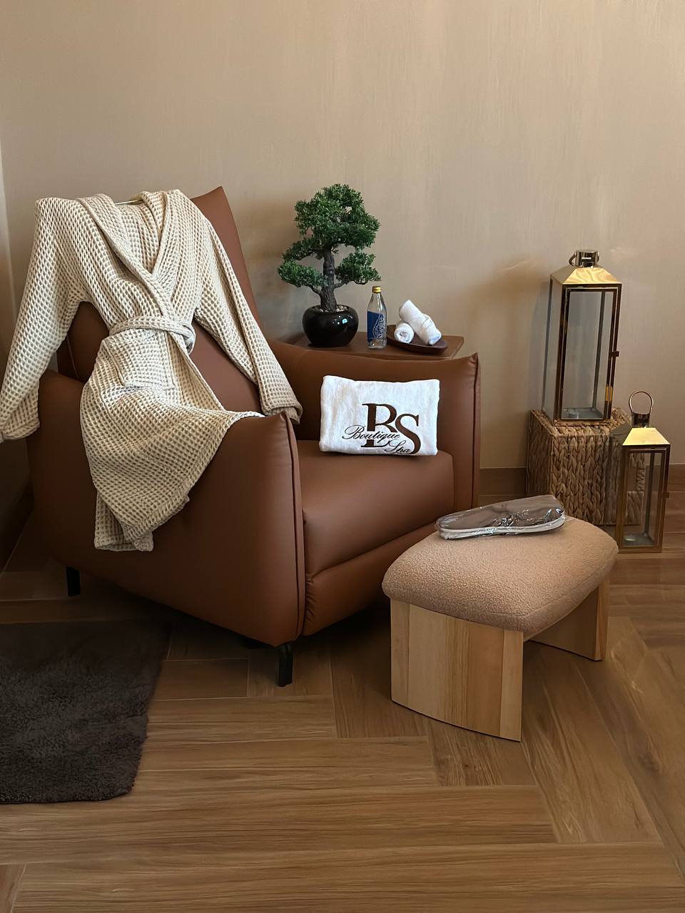 Private spa treatment room at Boutique Spa Abu Dhabi